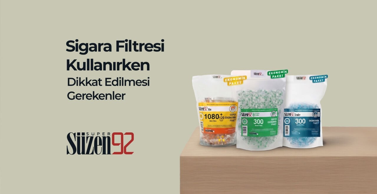 Sigara Filtresi Kullanırken Dikkat Edilmesi Gerekenler