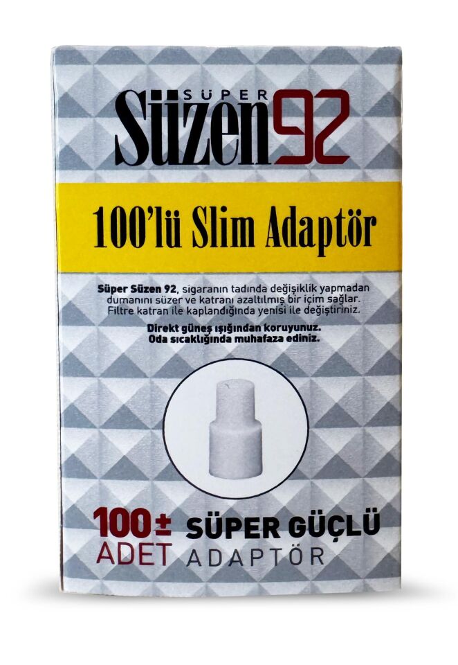 Süzen92 100'lü Slim Adaptör