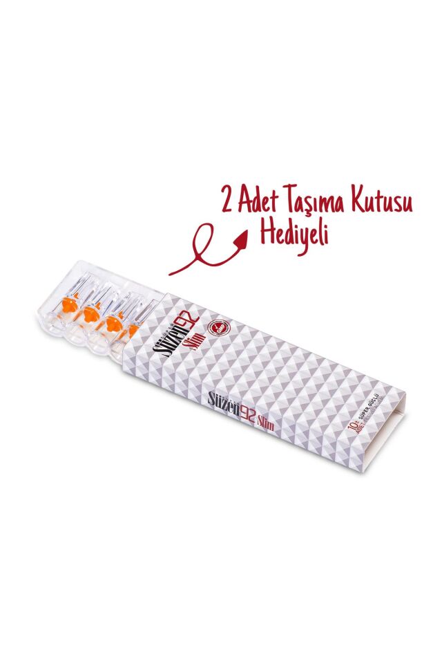 Süzen92 Sigara Ağızlığı Filtresi Slim 540'lı Ekonomik Poşet + 60'lı Adaptör